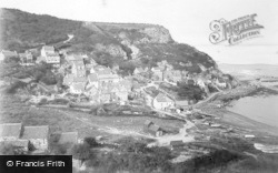 Runswick, The Village And Cliff c.1900, Runswick Bay