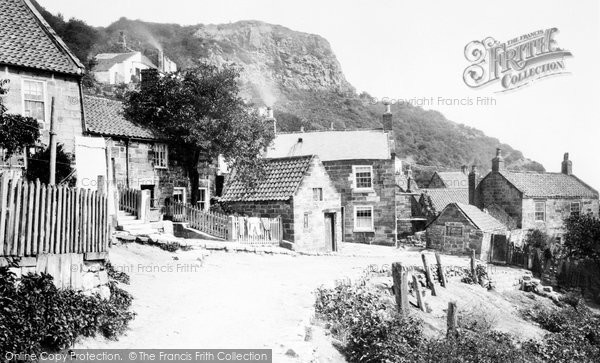 Photo of Runswick, The Village c.1885