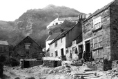 Runswick, The Village c.1885, Runswick Bay