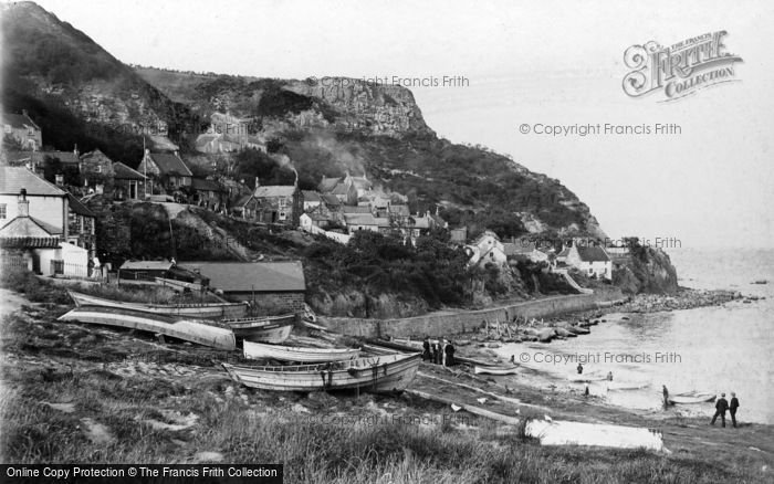 Photo of Runswick, The Village c.1900