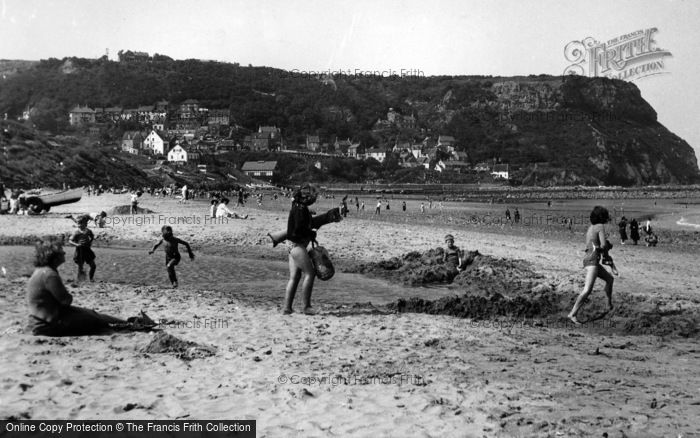 Photo of Runswick, View From The Beach c.1955