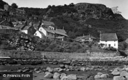 Runswick, View From The Sands c.1955, Runswick Bay