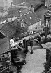 Runswick, Villagers 1927, Runswick Bay