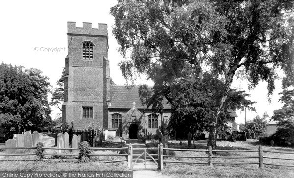 Photo of Ruscombe, St James' Church c.1960