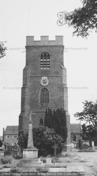 Photo of Ruscombe, St James' Church c.1965