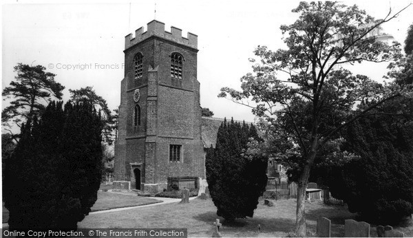 Photo of Ruscombe, St James' Church c.1965