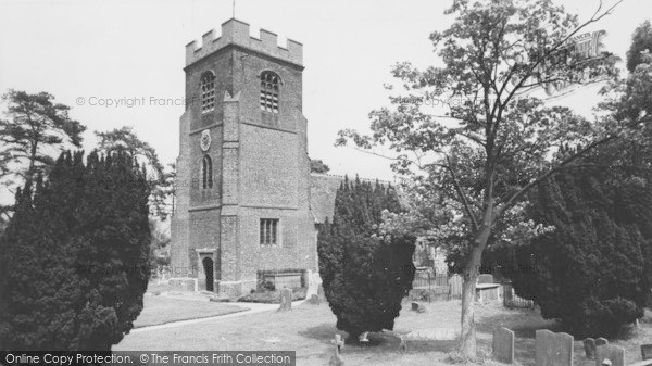 Photo of Ruscombe, St James' Church c.1969