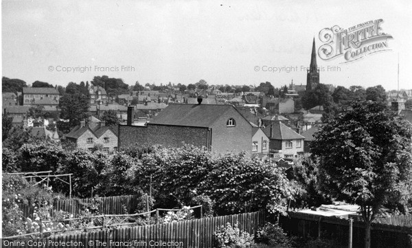 Photo of Rushden, General View c.1955