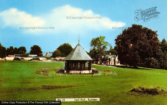 Photo of Rushden, Hall Park c.1960