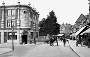 High Street And Post Office c.1890, Rushden