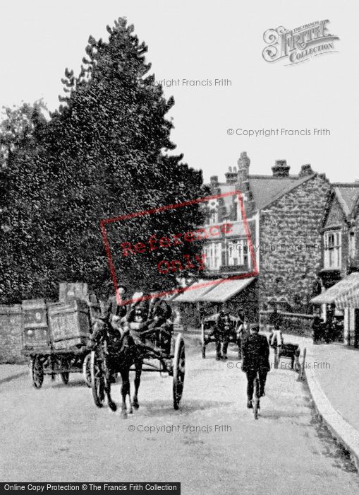 Photo of Rushden, High Street c.1890