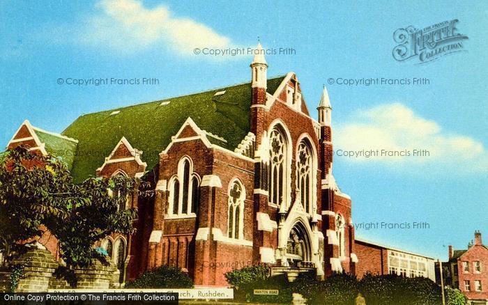Photo of Rushden, Park Road Baptist Church c.1965
