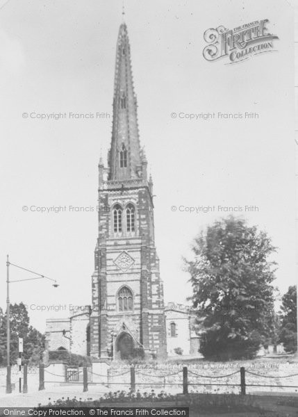 Photo of Rushden, St Mary's Church c.1955
