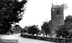 All Saints Church c.1955, Rushton