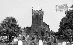 All Saints' Church c.1955, Rushton