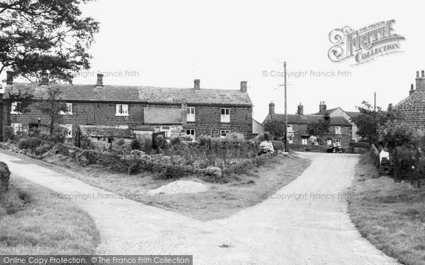Photo of Rushton Spencer, Heaton Village c.1955