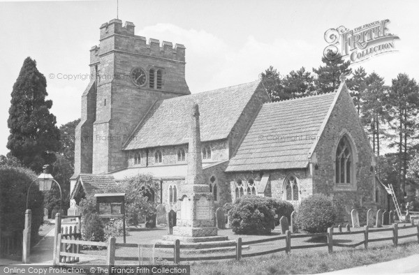 Photo of Rusper, St Mary Magdalene's Church c.1955