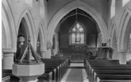 St Mary Magdalene's Church Interior 1909, Rusper