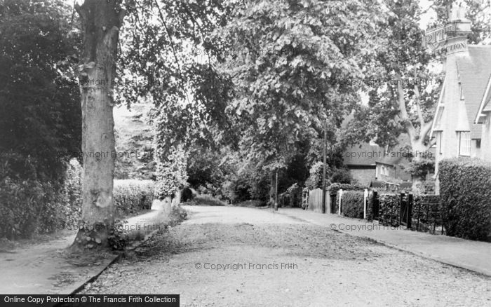 Photo of Rusthall, Path To Rusthall Park c.1955