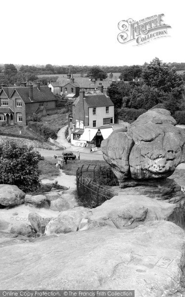 Photo of Rusthall, The Toad Rock And Village c.1960
