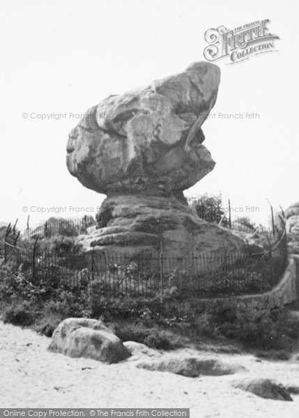 Photo of Rusthall, The Toad Rock c.1955