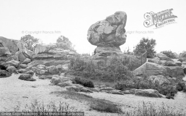 Photo of Rusthall, The Toad Rock c.1955