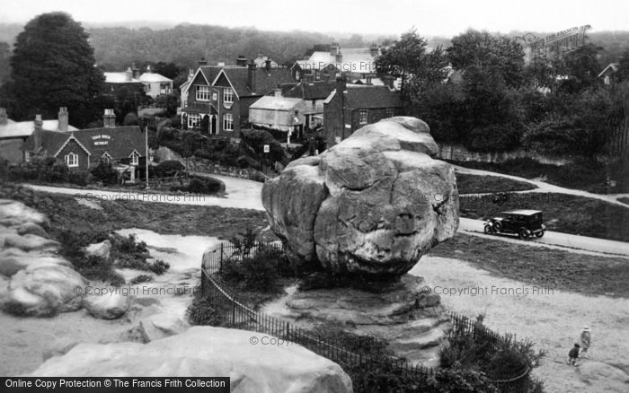 Photo of Rusthall, Toad Rock And Denny Bottom c.1925