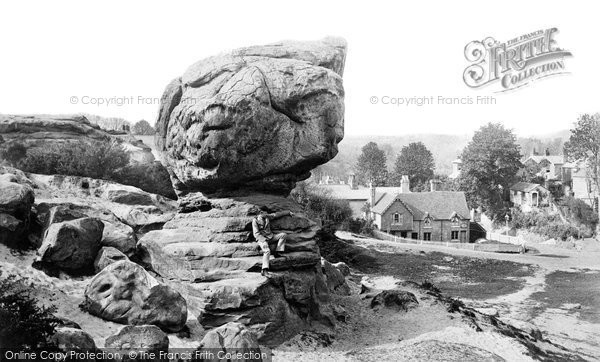 Photo of Rusthall, Toad Rock  c.1870
