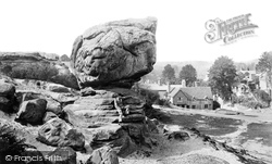 Toad Rock  c.1870, Rusthall