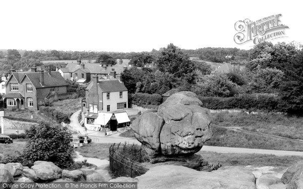 Photo of Rusthall, Toad Rock c.1950