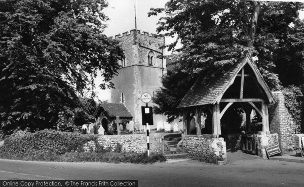 Photo of Rustington, Church Of St Peter And St Paul And Lychgate c.1960