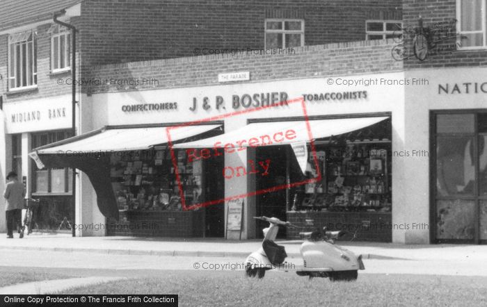 Photo of Rustington, J & P.Bosher, The Parade c.1960