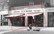 J & P.Bosher, The Parade c.1960, Rustington