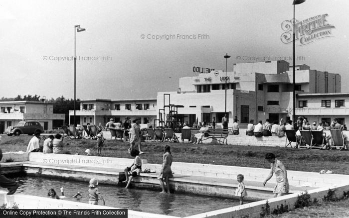 Photo of Rustington, Mallon Dene, Children's Pool c.1955