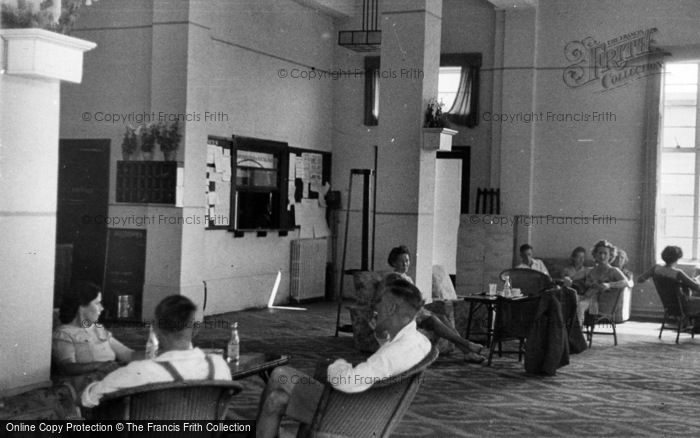 Photo of Rustington, Mallon Dene, Entrance Lounge c.1955