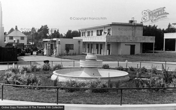 Photo of Rustington, Mallon Dene, Main Entrance c.1955