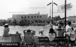 Mallon Dene, Swimming Pool c.1955, Rustington
