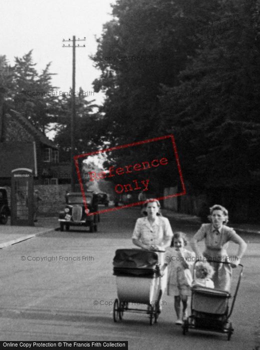Photo of Rustington, Mothers With Prams c.1950