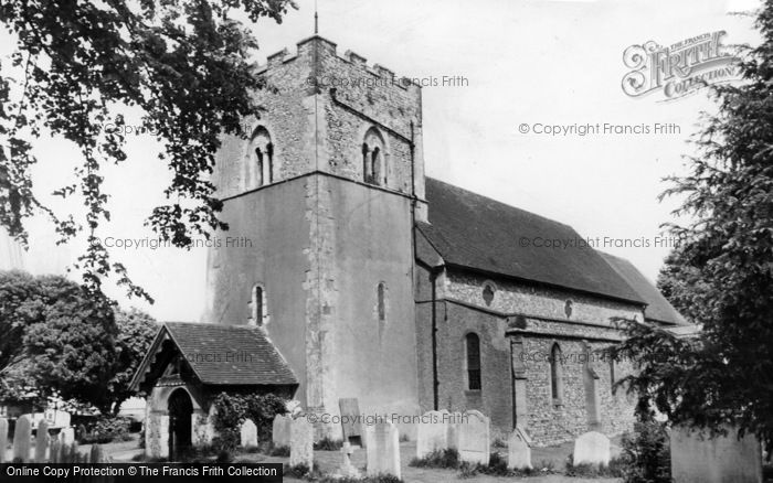Photo of Rustington, Parish Church Of St Peter And St Paul c.1960