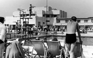 Rustington, Swimming Gala, Mallon Dene c1955