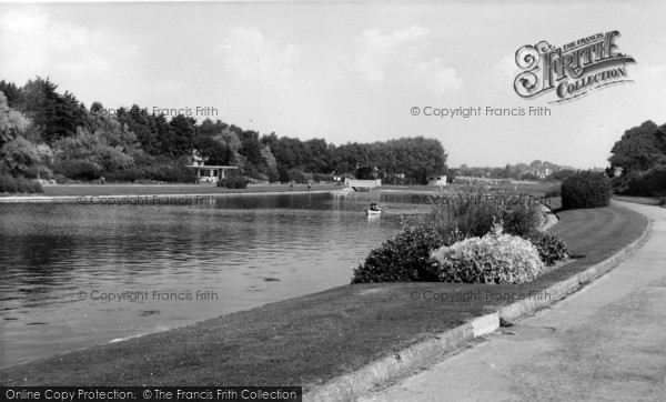 Photo of Rustington, The Boating Pool c.1965