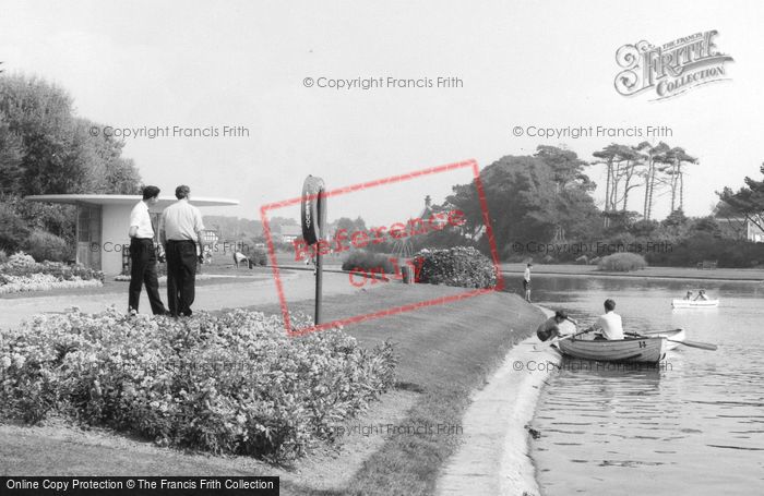 Photo of Rustington, The Boating Pool c.1965