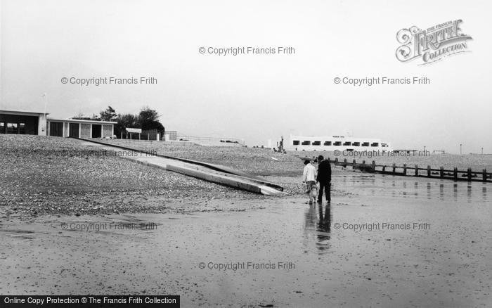Photo of Rustington, The Slipway And Beach c.1965