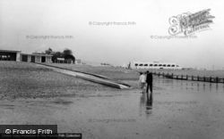 The Slipway And Beach c.1965, Rustington