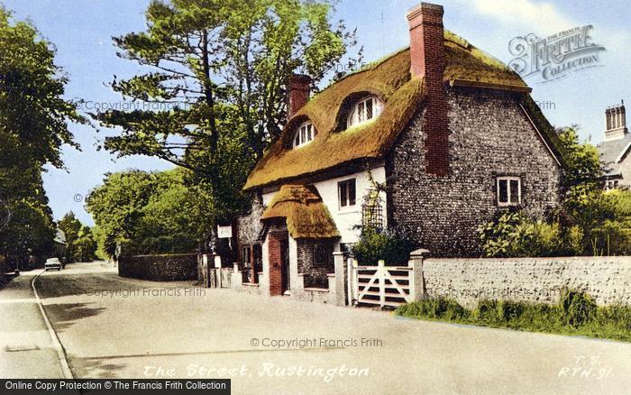 Photo of Rustington, The Street c.1960