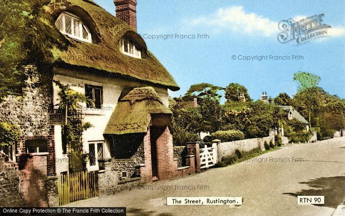 Photo of Rustington, The Street c.1965