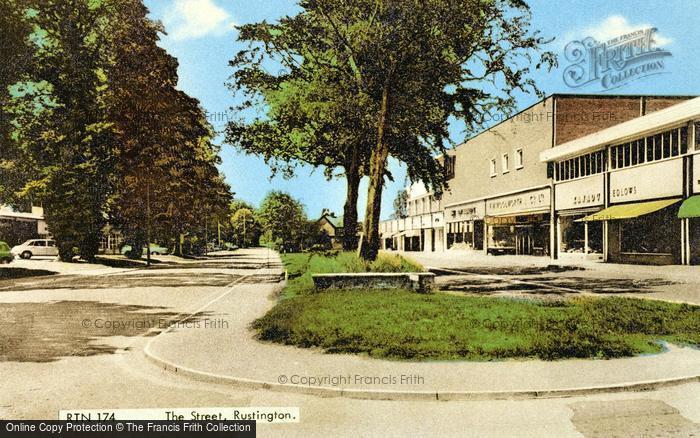 Photo of Rustington, The Street c.1965