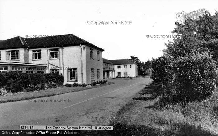 Photo of Rustington, The Zachery Merton Hospital c.1960