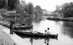 A Boat Trip c.1960, Ruswarp