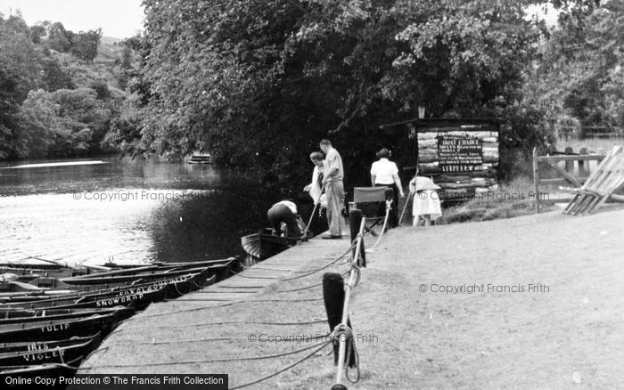 Photo of Ruswarp, Boat Hire c.1955